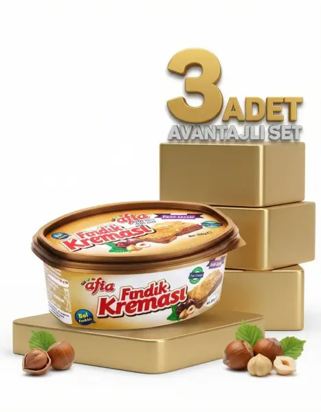 Afia Fındık Kreması 3x350 Gr - 1
