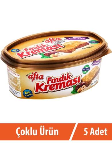 Afia Fındık Kreması 5x350 Gr - Afia