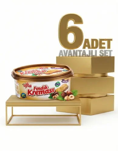 Afia Fındık Kreması 6x350 Gr - Afia
