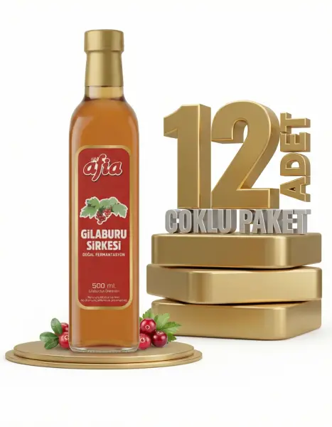 Afia Gilaburu Sirkesi Şişe 12x500 Ml - 1