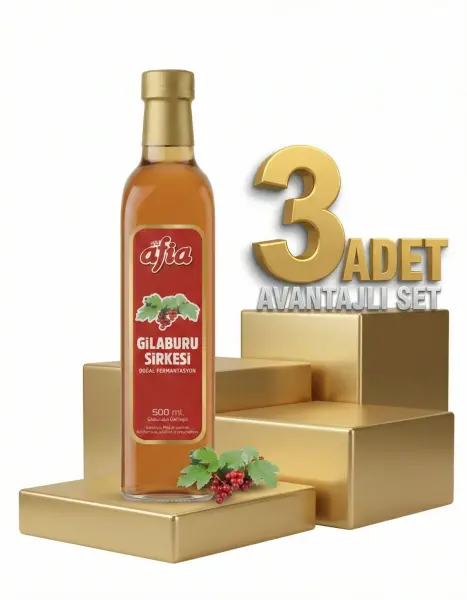 Afia Gilaburu Sirkesi Şişe 3x500 Ml - 1