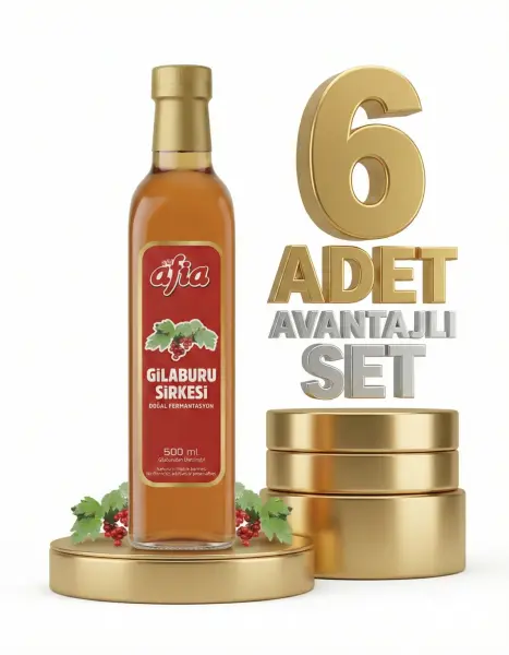 Afia Gilaburu Sirkesi Şişe 6x500 Ml - 1