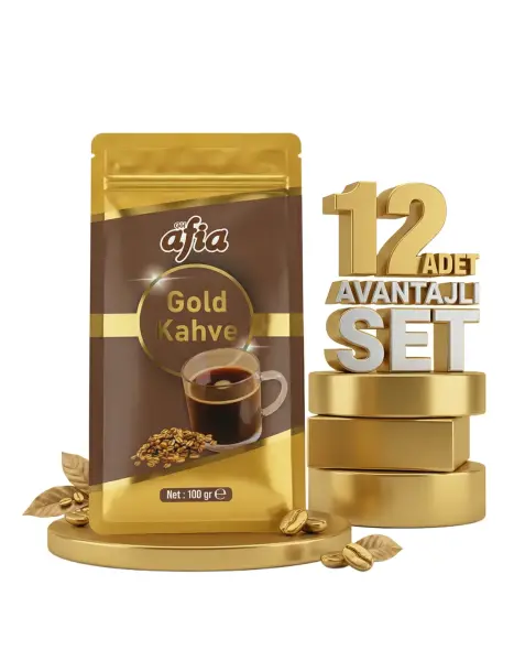 Afia Gold Kahve 12x100 Gr - 1