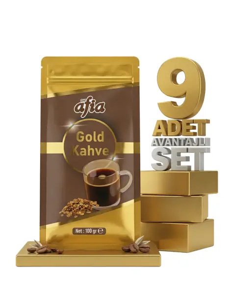 Afia Gold Kahve 9x100 Gr - 1
