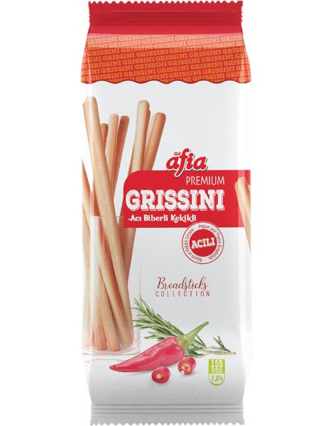 Afia Grissini Acı Biberli 60 Gr - 1