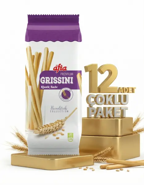 Afia Grissini Klasik 12x60 Gr - 1