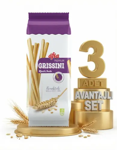 Afia Grissini Klasik 3x60 Gr - Afia