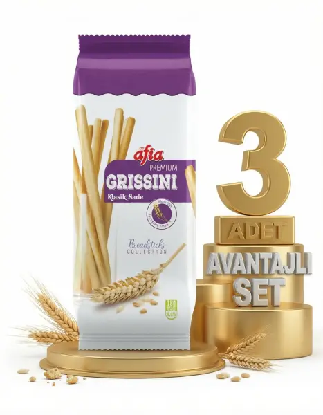 Afia Grissini Klasik 3x60 Gr - 1
