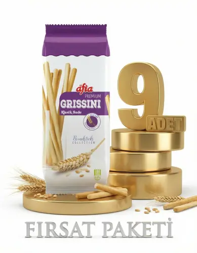 Afia Grissini Klasik 9x60 Gr - Afia