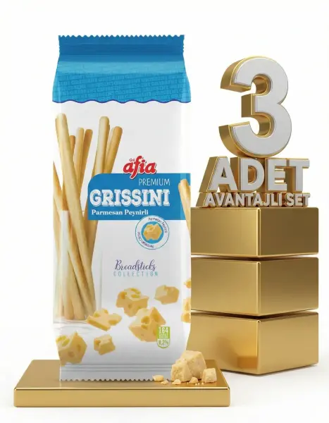 Afia Grissini Peynirli 3x60 Gr - 1