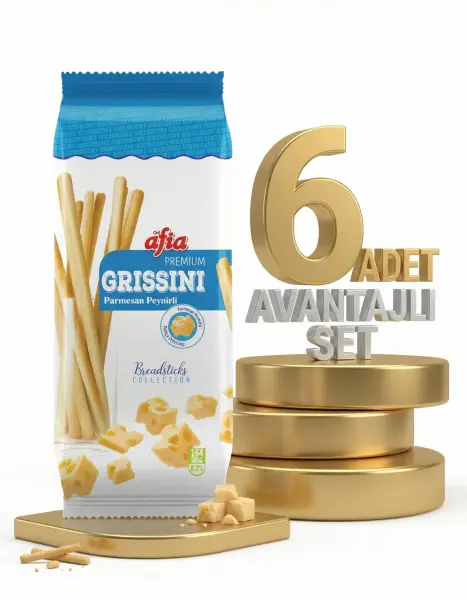 Afia Grissini Peynirli 6x60 Gr - 1