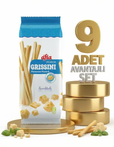 Afia Grissini Peynirli 9x60 Gr - Afia