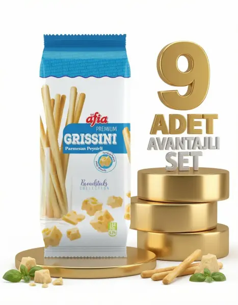 Afia Grissini Peynirli 9x60 Gr - 1