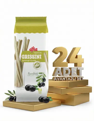 Afia Grissini Zeytinli 24x60 Gr - 2