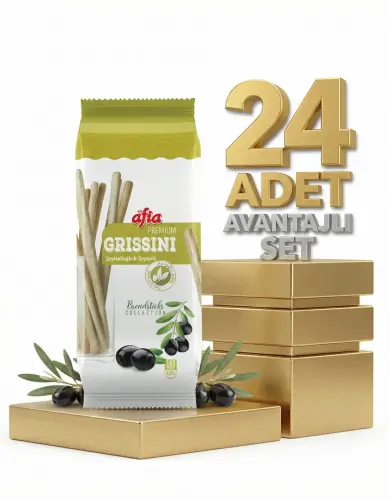 Afia Grissini Zeytinli 24x60 Gr - 1
