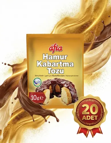Afia Hamur Kabartma Tozu Poşet 20x10lu - 2