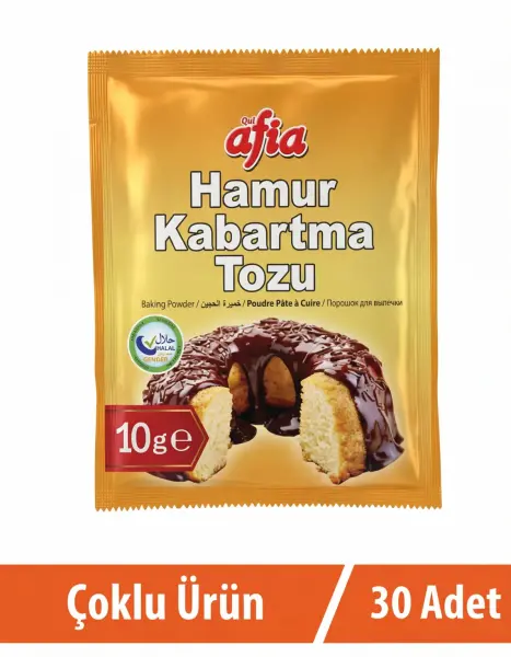 Afia Hamur Kabartma Tozu Poşet 30x10lu - 1