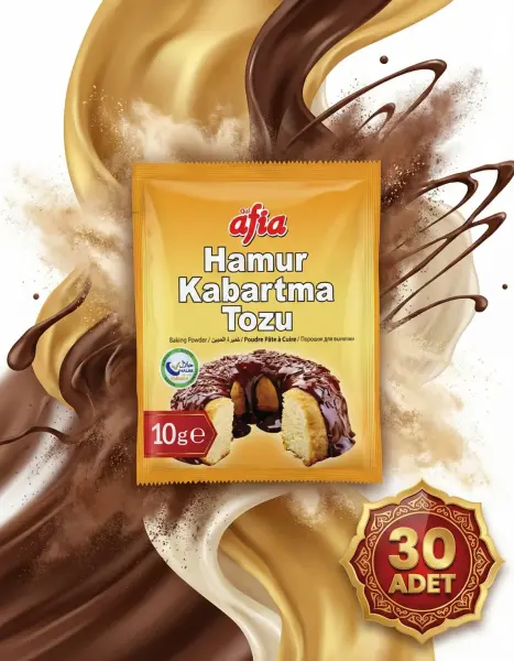 Afia Hamur Kabartma Tozu Poşet 30x10lu - 2