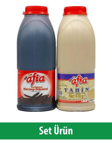 Afia Harnup Pekmezi 615 Gr ve Tahin 470 Gr - Afia
