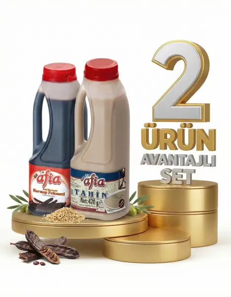 Afia Harnup Pekmezi 615 Gr ve Tahin 470 Gr - 1