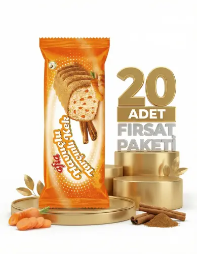 Afia Havuç Tarçınlı Kek 20x40 Gr - Afia