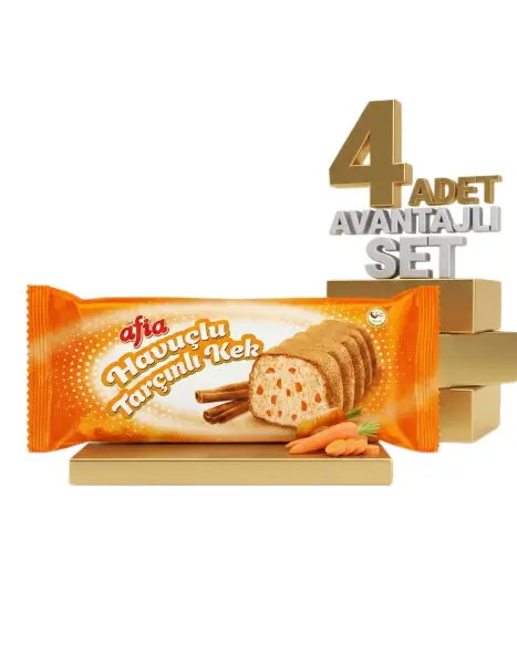 Afia Havuç Tarçınlı Kek 40 Gr 3 Alana 1 Bedava - 1