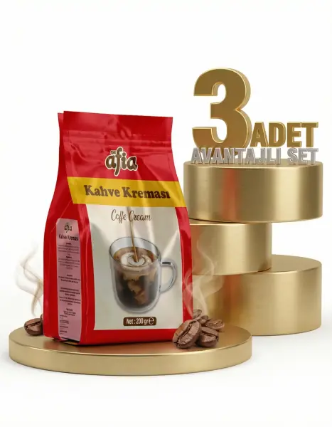 Afia Kahve Kreması 3x200 Gr - 2