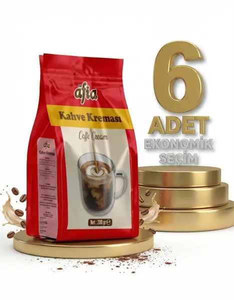 Afia Kahve Kreması 6x200 Gr - 1