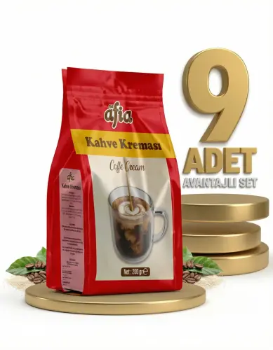 Afia Kahve Kreması 9x200 Gr - Afia