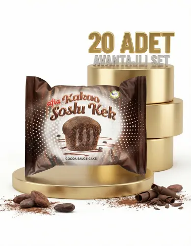 Afia Kakao Soslu Kek 20x40 Gr - Afia