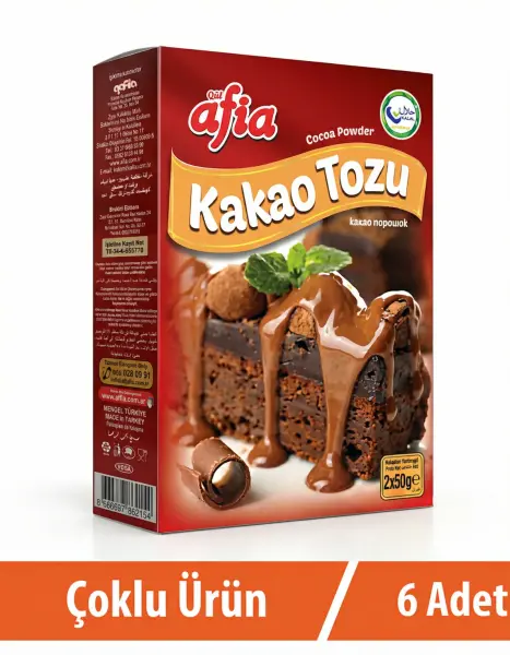 Afia Kakao Tozu 6x100 Gr - 1