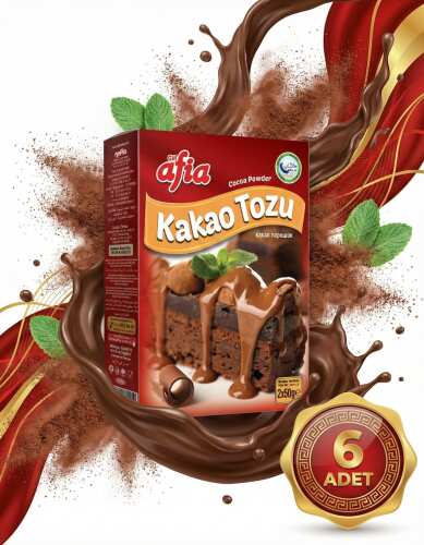 Afia Kakao Tozu 6x100 Gr - 2