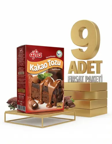 Afia Kakao Tozu 9x100 Gr - Afia