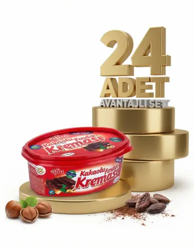 Afia Kakaolu Fındık Kreması 24x400 Gr - Afia