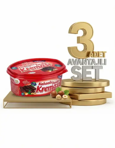 Afia Kakaolu Fındık Kreması 3x400 Gr - Afia