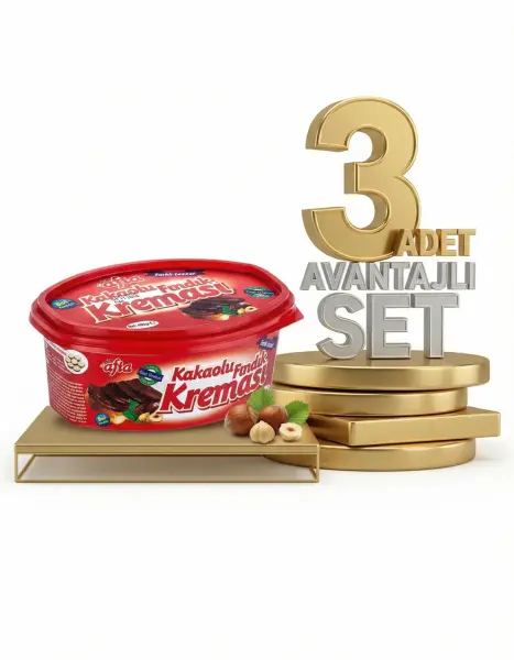 Afia Kakaolu Fındık Kreması 3x400 Gr - 1