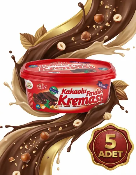 Afia Kakaolu Fındık Kreması 5x400 Gr - 2