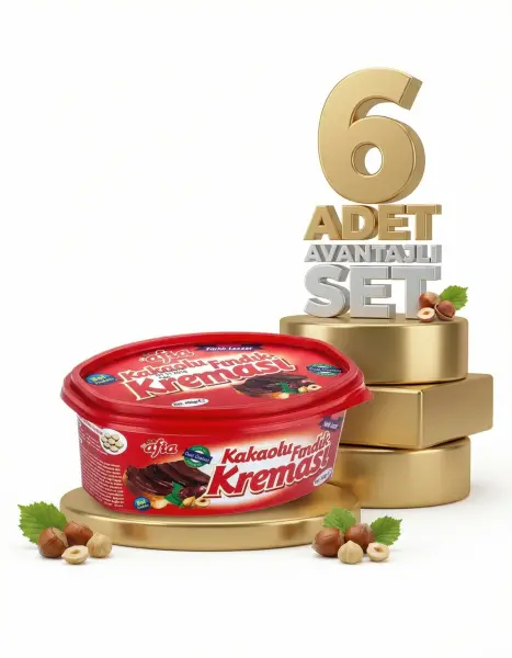 Afia Kakaolu Fındık Kreması 6x400 Gr - 1