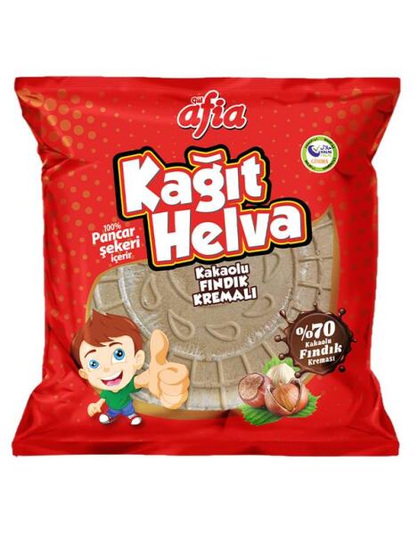 Afia Kakaolu Kağıt Helva 45 Gr - 1