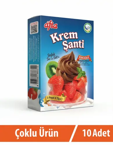Afia Kakaolu Krem Şanti 10x150 Gr - 1