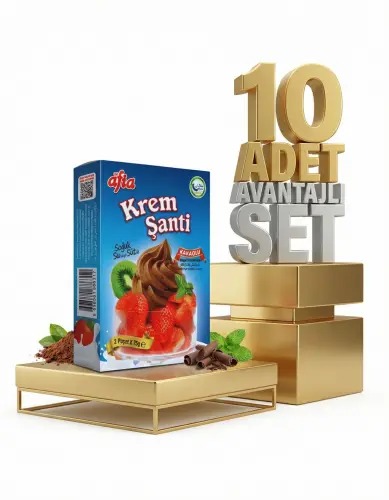 Afia Kakaolu Krem Şanti 10x150 Gr - 1