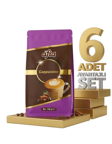 Afia Kapuçino 6x200 Gr - Afia