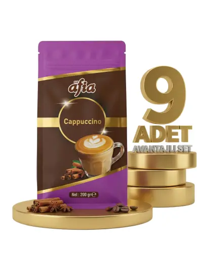 Afia Kapuçino 9x200 Gr - Afia