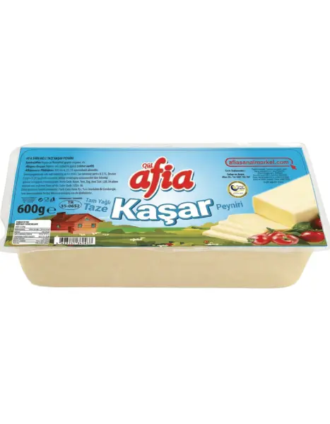 Afia Kaşar Peyniri 600 Gr - 1