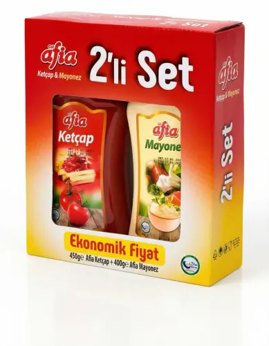 Afia Ketçap 450 Gr ve Mayonez 400 Gr Seti - 1