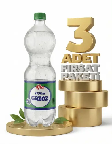 Afia Keyfim Gazoz 3x1 Lt - AFİA