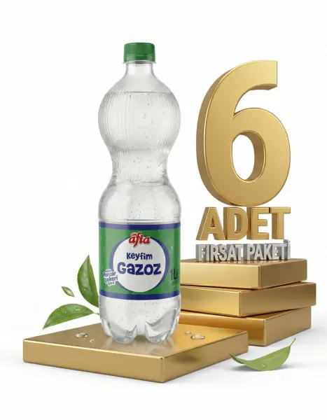 Afia Keyfim Gazoz 6x1 Lt - 1