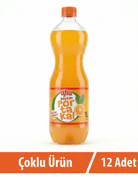 Afia Keyfim Portakallı Gazoz 12x1 Lt - 1