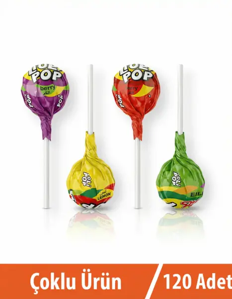 Afia Lolipop Meyve Aromalı Sert Şeker 120x10 Gr - 3