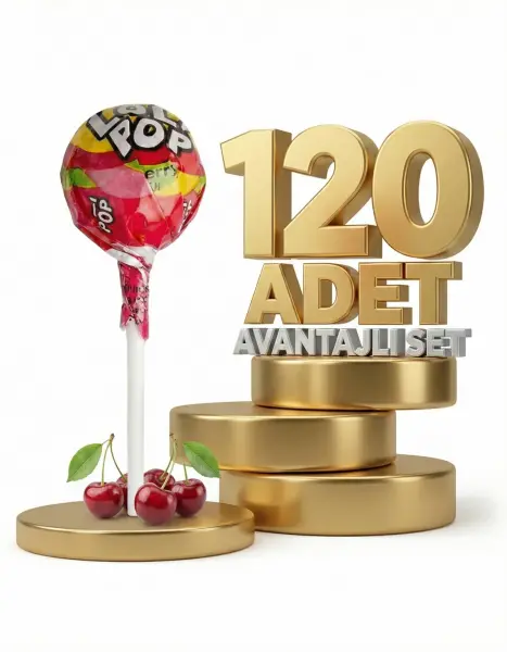 Afia Lolipop Meyve Aromalı Sert Şeker 120x10 Gr - 1